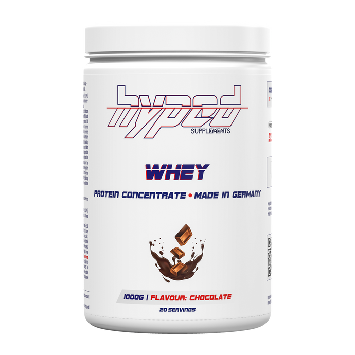 HYPED WHEY CHOCOLATE - Hyped Supplements