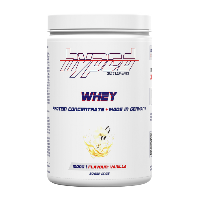 HYPED WHEY VANILLA - Hyped Supplements